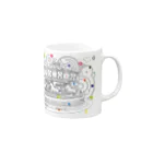 AURA_HYSTERICAのCarousel Mug :right side of the handle