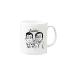 生漫DAYグッズの高倉画伯のマグカップ Mug :right side of the handle