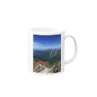 TENSHONの山岳２ Mug :right side of the handle