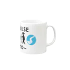 GUEST HOUSE 40010の40010 マグカップ Mug :right side of the handle