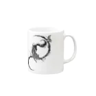 IBI-MATTER-の堕天狼 Mug :right side of the handle