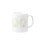 yumegokochiのmonkey Mug :right side of the handle