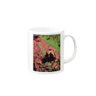 935maronの花畑バージンロード Mug :right side of the handle