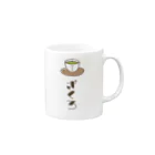 🍵咲黒@公式グッズ🍵の喫茶ざくろ Mug :right side of the handle