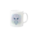 alpacca-creativeのZeta Reticuli（ゼータ・レチクル星人） Mug :right side of the handle