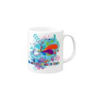 AURA_HYSTERICAのDown the Rabbit-Hole Mug :right side of the handle