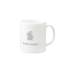 天馬のHeaven Rabbit Mug :right side of the handle