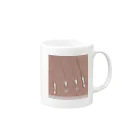 CottonCandyのカトラリー Mug :right side of the handle