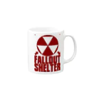 AURA_HYSTERICAのFallout_Shelter マグカップの取っ手の右面