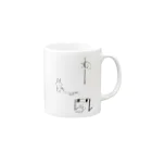 irusuのとばない選手権 Mug :right side of the handle