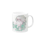 うちわえびのRiver of Life Mug :right side of the handle