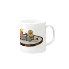みけにっけ商店のはにわ兄妹 Mug :right side of the handle