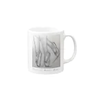 蒼井エリスのClassical Ballet Dance Mug :right side of the handle