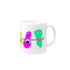 dorochanのでんしゃ Mug :right side of the handle