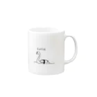 ルカタマのSUSSIE Mug :right side of the handle