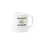 Animals MatingのDogs  Mating(犬の交尾) Mug :right side of the handle