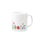 おばけ商店のおばけマグ＜妖怪ラインダンス＞ Mug :right side of the handle