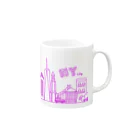 ito_o0o0oの憧れのNY Mug :right side of the handle