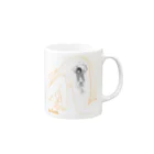 galleryHAKUSENの独身アパートどくだみ荘「飛び降りるヨシオ」 Mug :right side of the handle