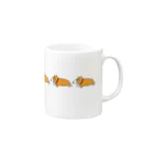 PUKUTYのコーギー Mug :right side of the handle