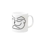 shape-of-heartのへのへのグッズ Mug :right side of the handle