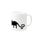 鰊数の液体ねこ Mug :right side of the handle