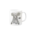 H3HのおしゃれBOY Mug :right side of the handle