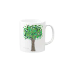 多分木ですのThis is a tree Mug :right side of the handle