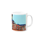 愚霊人オフィシャルのグレート平塚グッズTokyo駅 Mug :right side of the handle