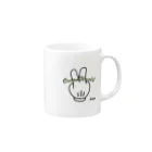 かずくんのピースマグカップ Mug :right side of the handle