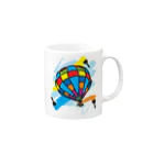 AURA_HYSTERICAのHot_Air_Balloon_Trip マグカップの取っ手の右面