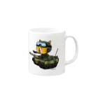 hitohana*＋α《ヒトハナ＋α》のネコマル式戦車 Mug :right side of the handle