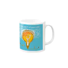 Jun1works(ジュンイチワークス)のfor the LIGHT of your LIFE Mug :right side of the handle