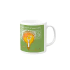 Jun1works(ジュンイチワークス)のfor the LIGHT of your LIFE Mug :right side of the handle