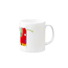 564のMO-MO-くん Mug :right side of the handle