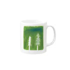 ichi◯ichiのtree Mug :right side of the handle