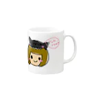 都愛ともかのくーちゃんとわたし Mug :right side of the handle