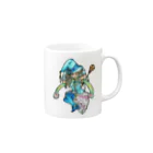 miku'ꜱGallery星猫の魔法少女miku✨ Mug :right side of the handle