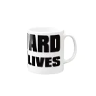 AURA_HYSTERICAのLIFEGUARD Mug :right side of the handle