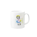 もぐのようちえんじにもどりたい Mug :right side of the handle