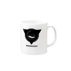 ピコくん☮のWINGROAD Mug :right side of the handle