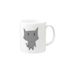 まふぃのあのねこ Mug :right side of the handle