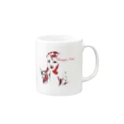 ちいさいのRougeNoir Mug :right side of the handle