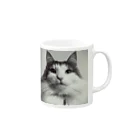 甘草亭の猫 Mug :right side of the handle