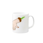 藤樹海の養分 Mug :right side of the handle