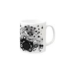 AURA_HYSTERICAのPOP_MUSIC Mug :right side of the handle