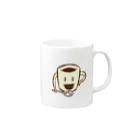 Leonpepepeの自分で作ってくれるコーヒーマグカップ Mug :right side of the handle