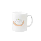 ponnonakaのもりもりくま Mug :right side of the handle