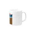 D24 ONLINE STOREのモジもん青春 Mug :right side of the handle
