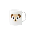 フォーヴァの干支アップ-戌-animal up-アニマルアップ- Mug :right side of the handle